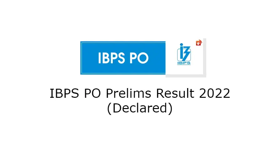 IBPS PO Result 2022 is out